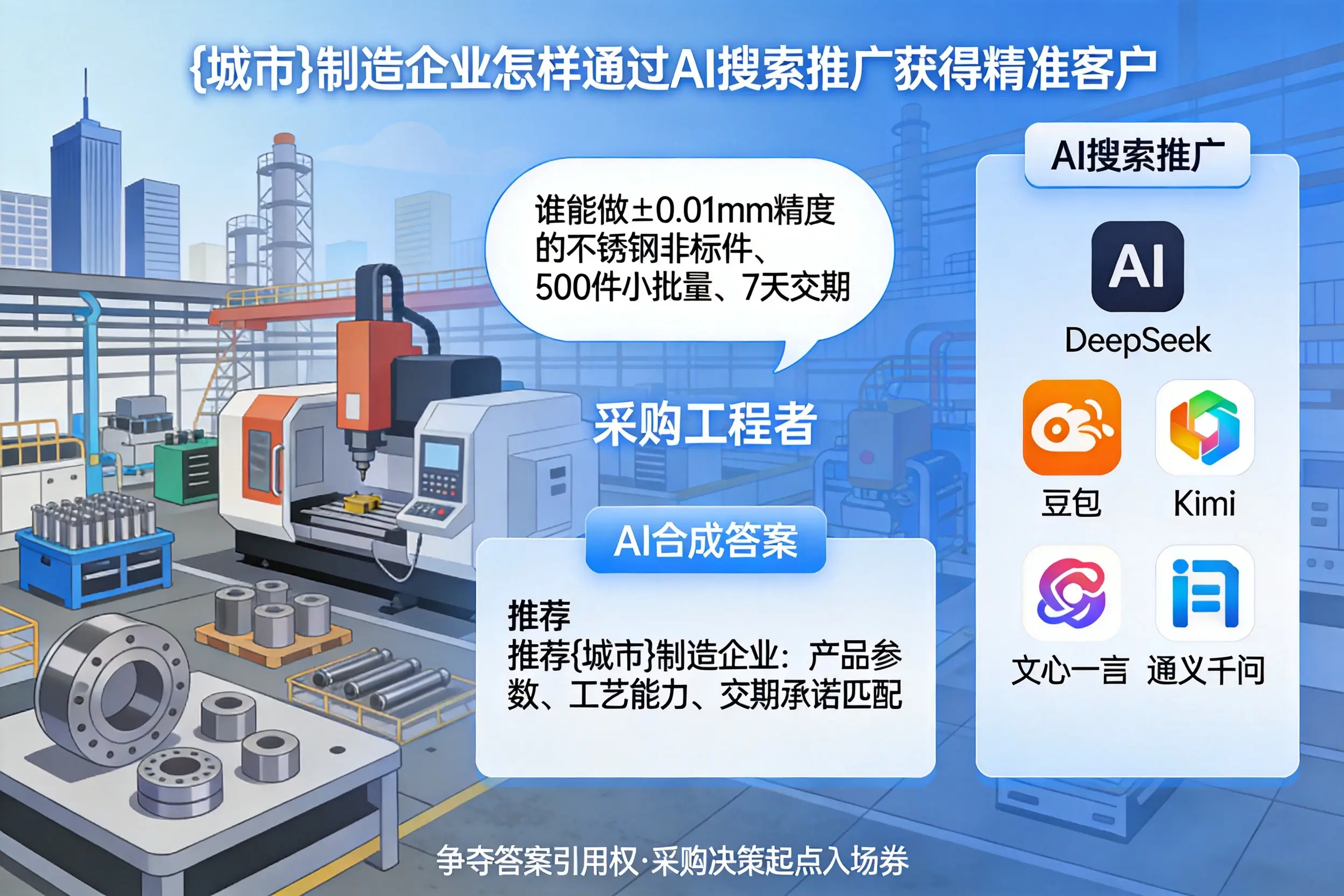 孝感制造企业怎样通过AI搜索推广获得精准客户