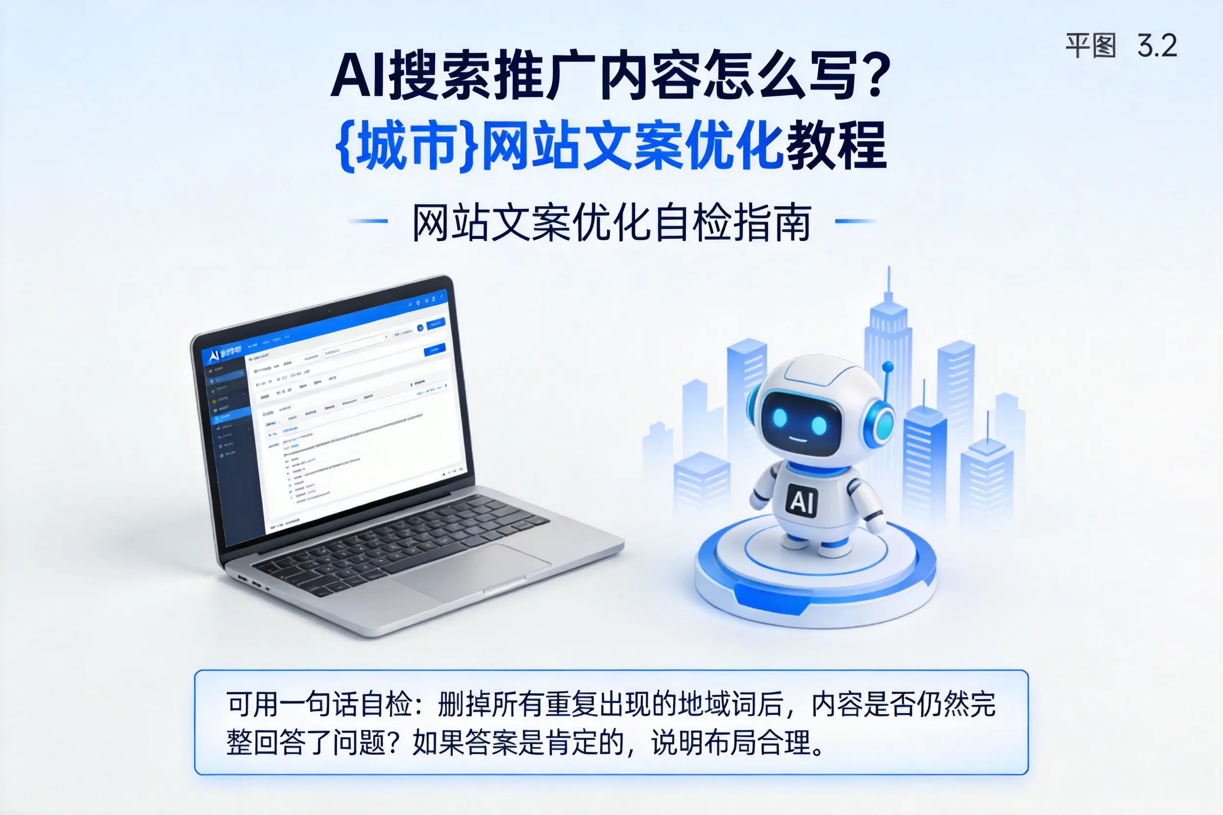 AI搜索推广内容怎么写？孝感网站文案优化教程