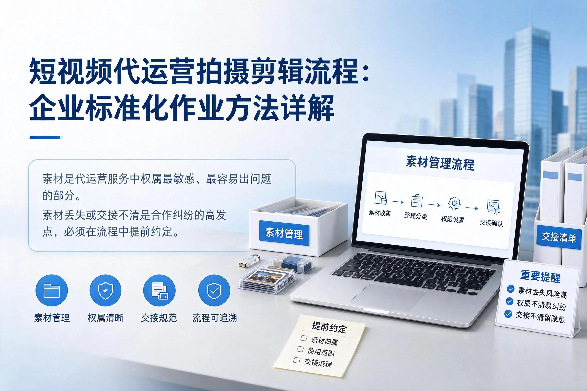 短视频代运营拍摄剪辑流程:孝感企业标准化作业方法详解