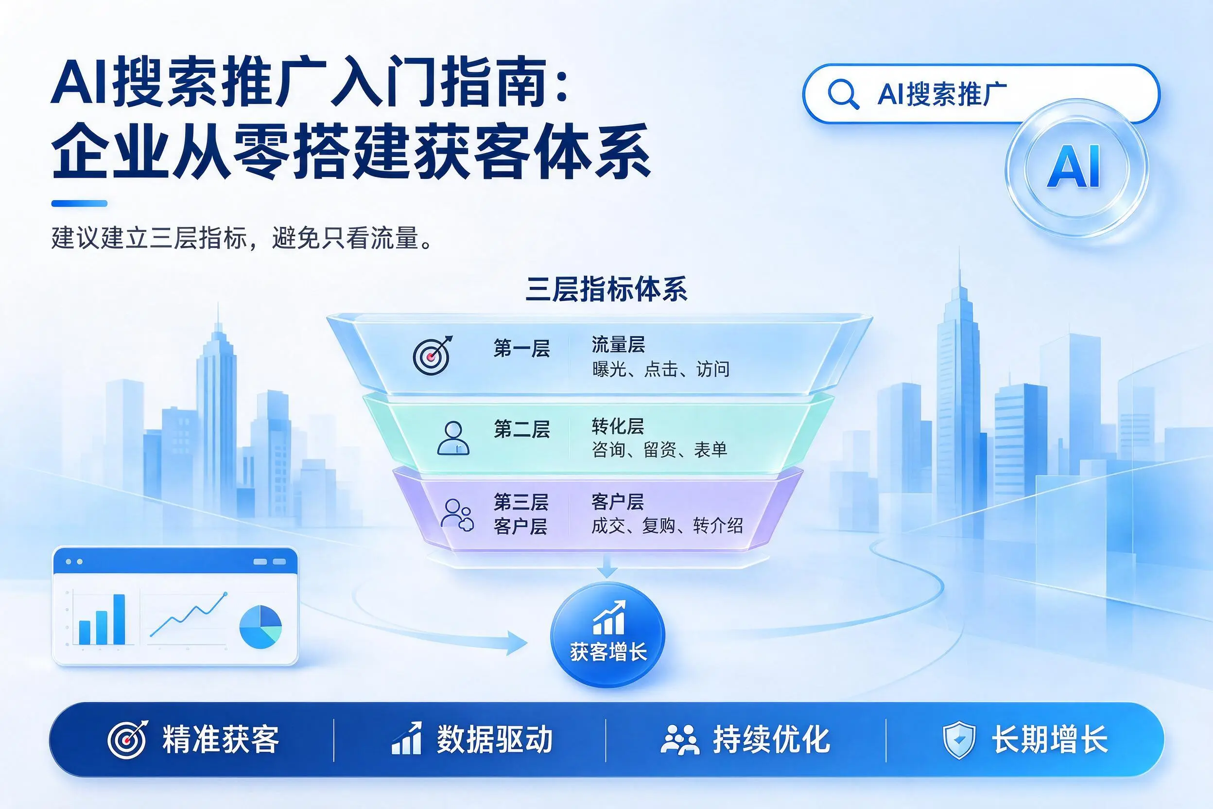 AI搜索推广入门指南:孝感企业从零搭建获客体系